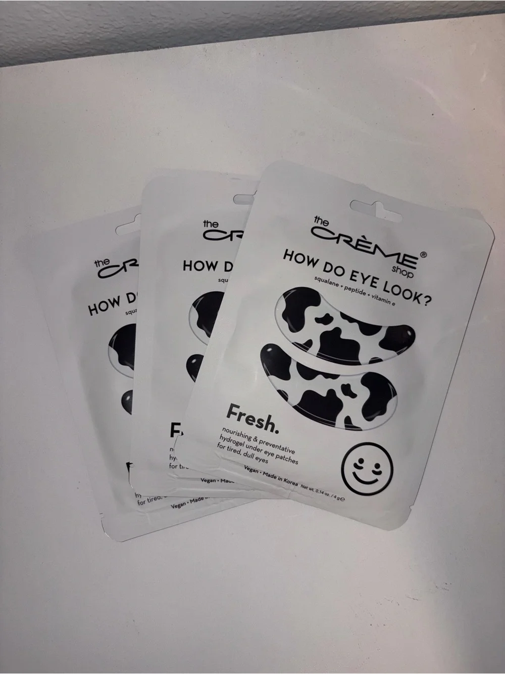 Fresh Nourishing Eye Patches - Black & White